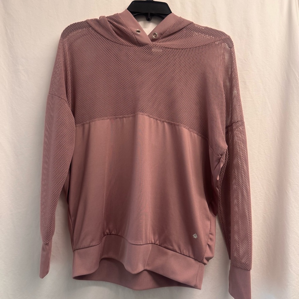 CALIA mesh top Sweatshirt-Mauve Women’s M